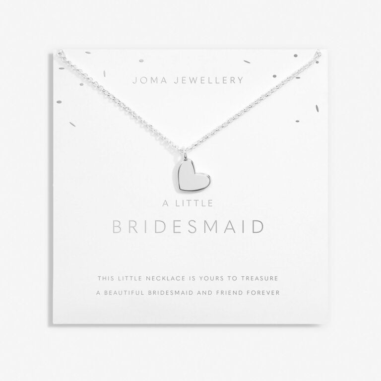 Joma Jewellery A Little Bridesmaid Silver Plated Necklace