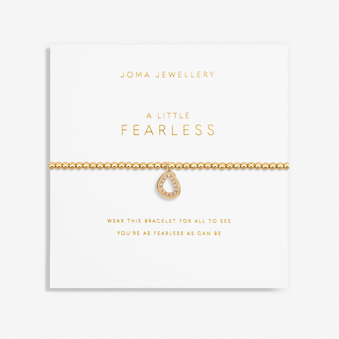 Joma Jewellery A Little Fearless Gold Plated Bracelet