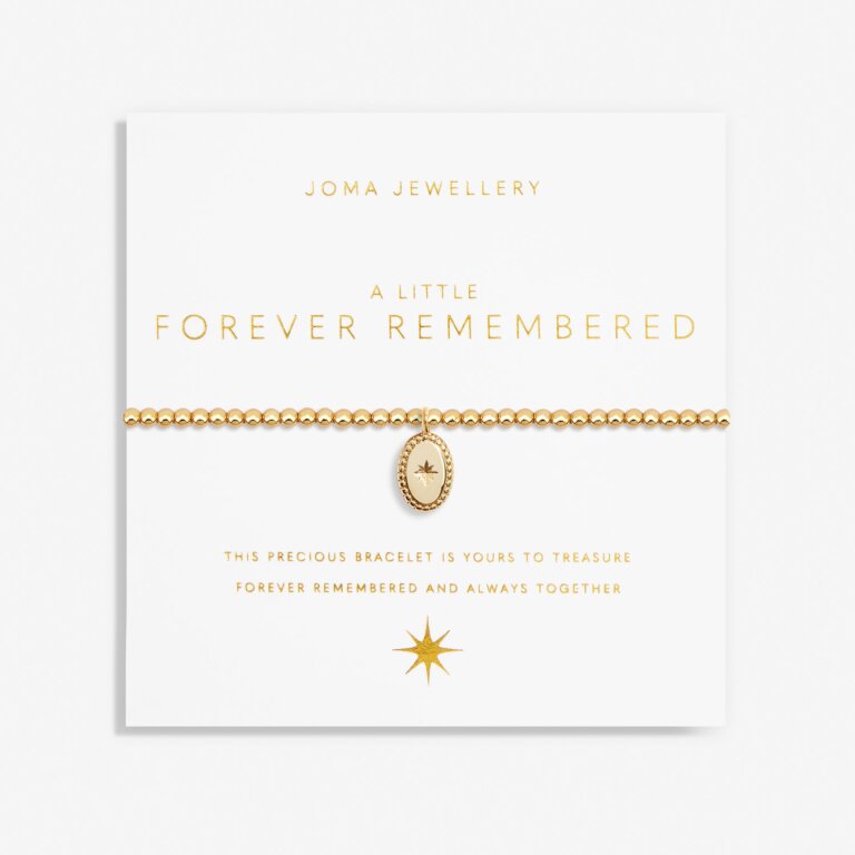 Joma Jewellery A Little Forever Remembered Gold Plated Bracelet