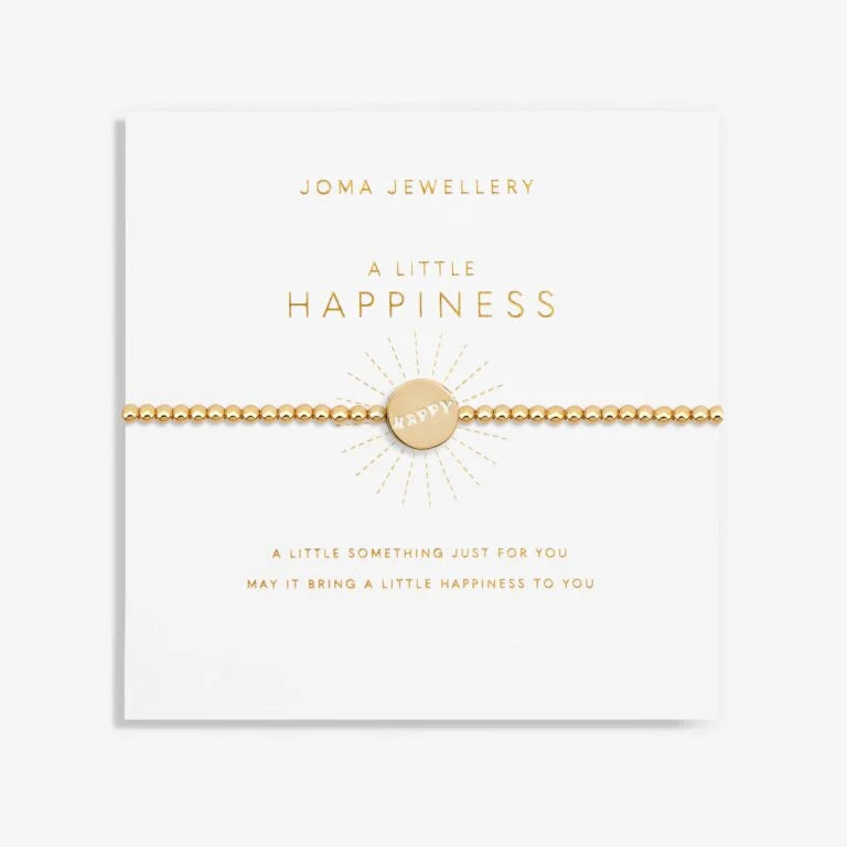 Joma Jewellery A Little Happiness Gold Plated Bracelet
