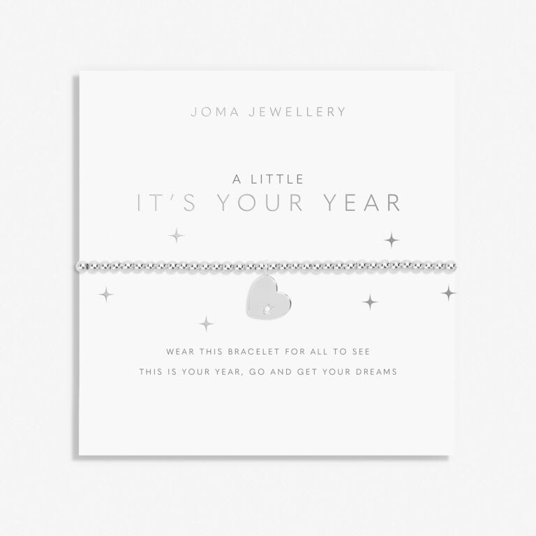 Joma Jewellery A Little Its Your Year Silver Plated Bracelet