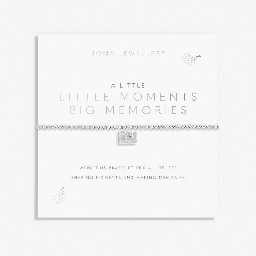 Joma Jewellery A Little Little Moments Big Memories Silver Plated Bracelet