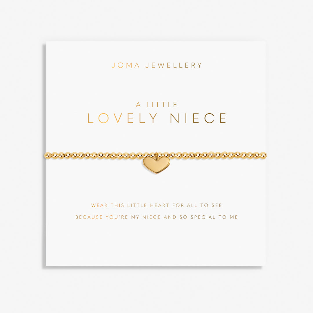 Joma Jewellery A Little Lovely Niece Gold Plated Bracelet