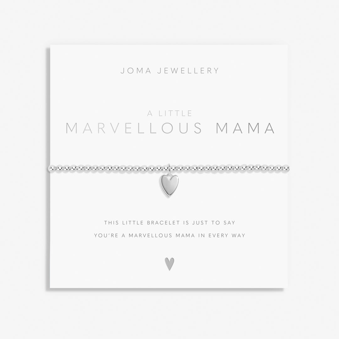 Joma Jewellery A Little Marvellous Mama Silver Plated Bracelet