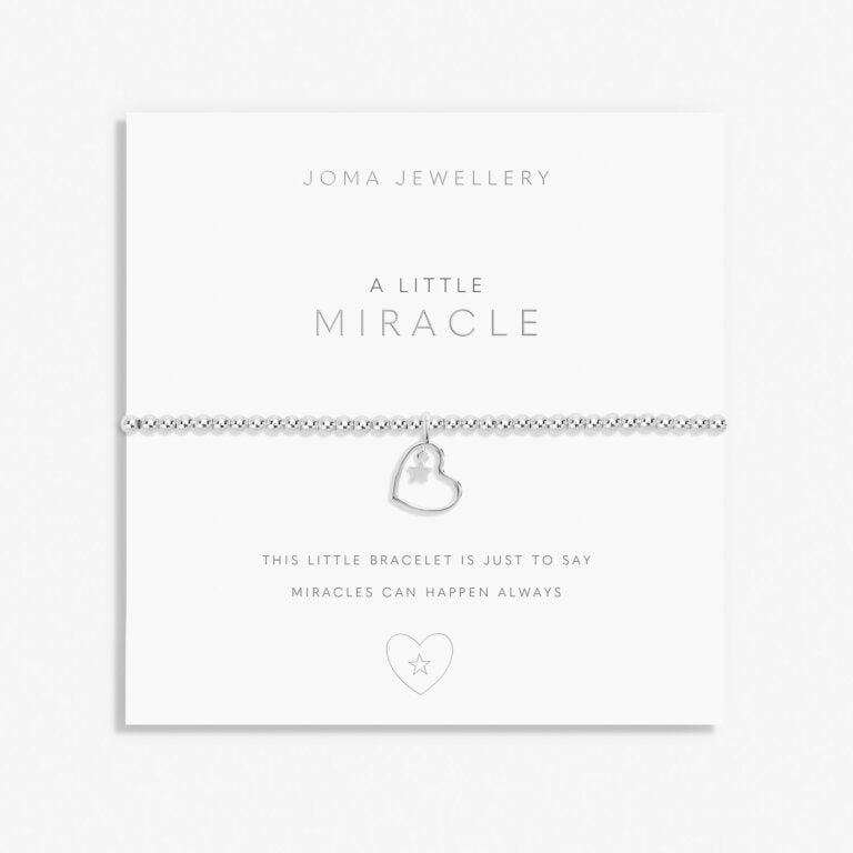 Joma Jewellery A Little Miracle Silver Plated Bracelet