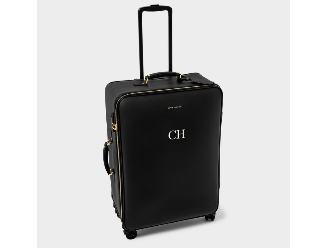 Katie Loxton Oxford Suitcase Black