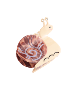 Coffee Snail Claw Clip