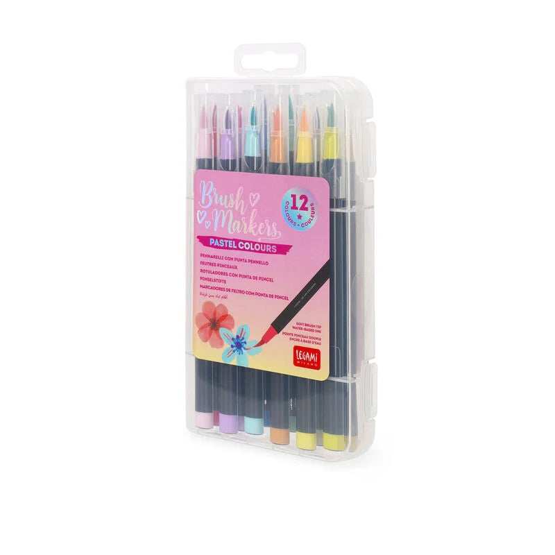 Legami Brush Markers Pastel Colours