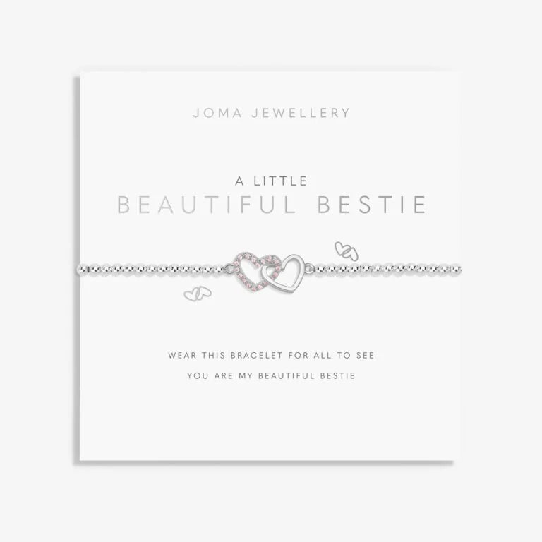 Joma Jewellery A Little Beautiful Bestie Silver Plated Bracelet