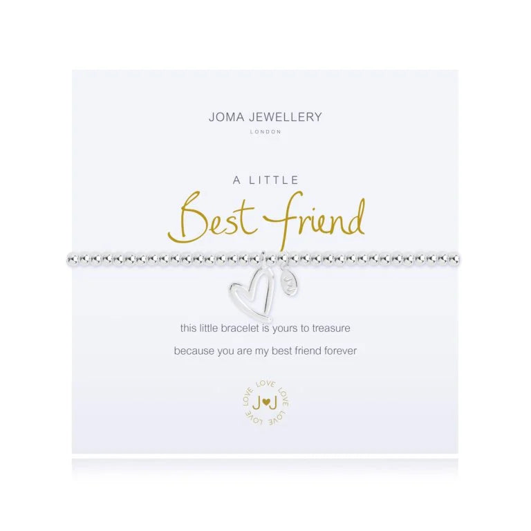Joma Jewellery A Little Best Friend Single Heart Bracelet