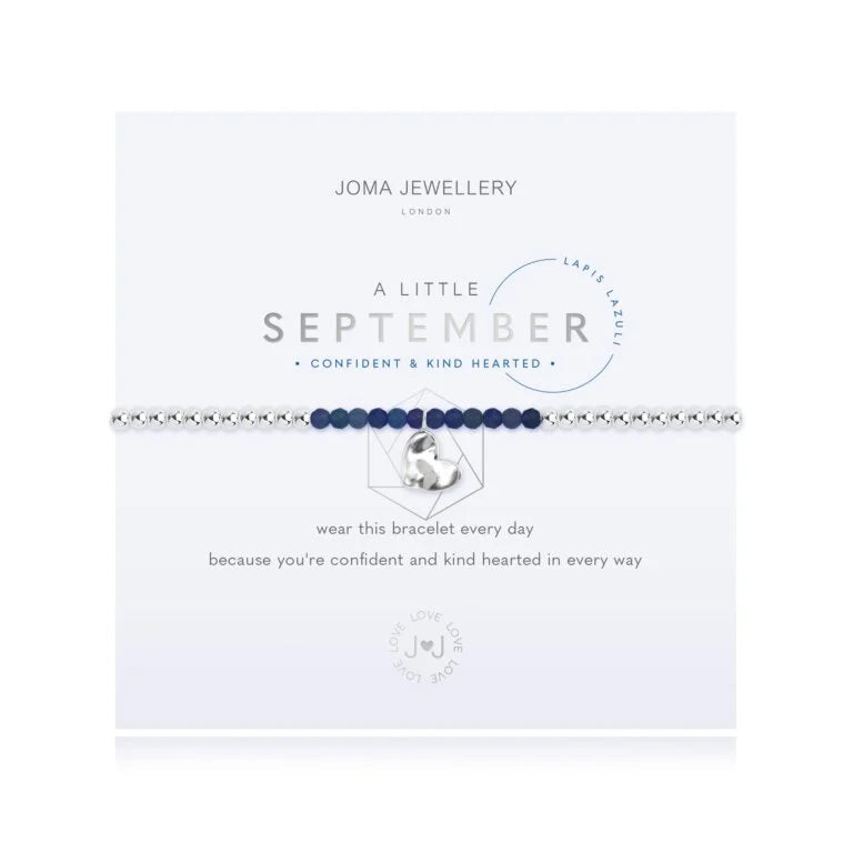 Joma Jewellery A Little Birthstone September Lapis Bracelet