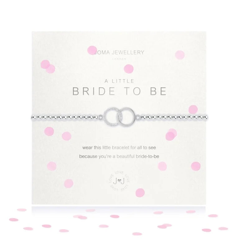 Joma Jewellery A Little Bride To Be Interlocking Circle Bracelet
