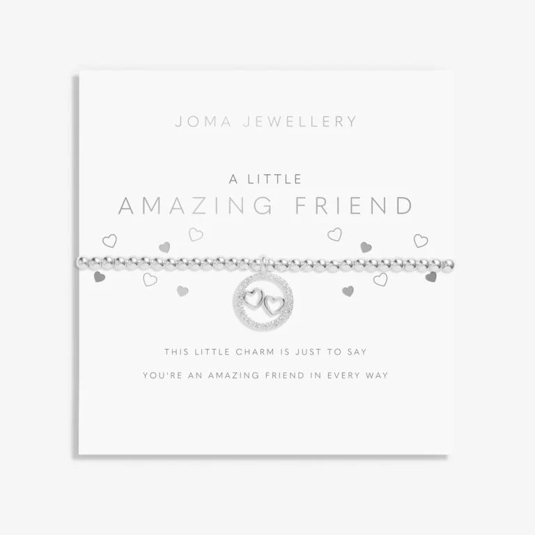 Joma Jewellery A Little Childrens Amazing Friend Silver Bracelet