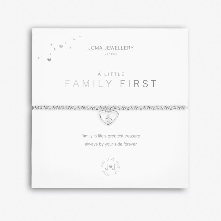 Joma Jewellery A Little Family First Silver Bracelet
