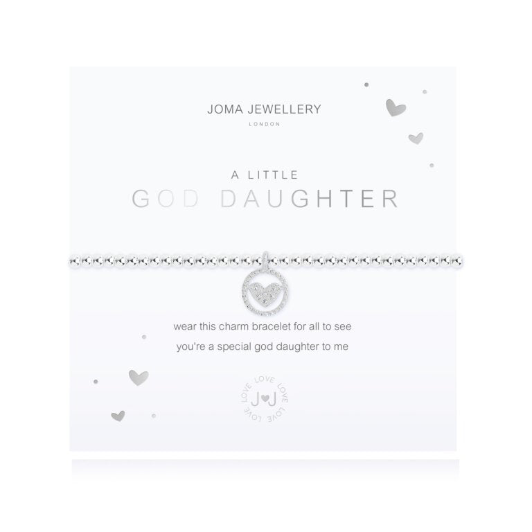 Joma Jewellery A Little God Daughter Bracelet