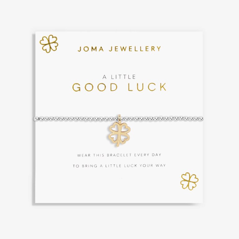 Joma Jewellery A Little Good Luck Silver And Gold Bracelet