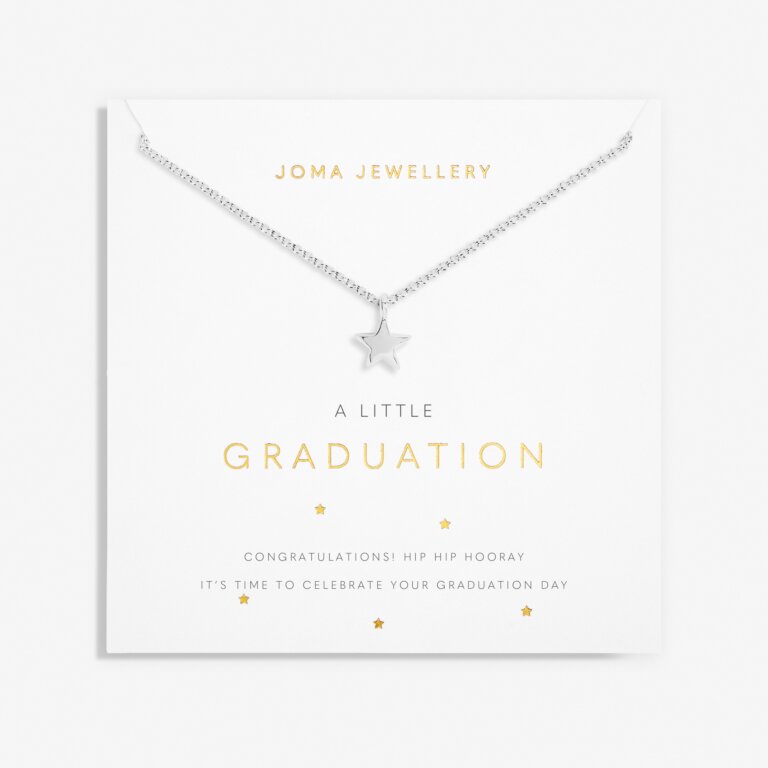 Joma Jewellery A Little Graduation Silver Necklace
