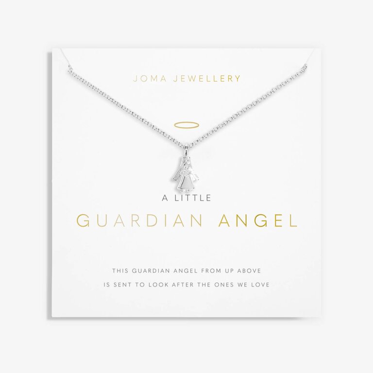 Joma Jewellery A Little Guardian Angel Silver Necklace