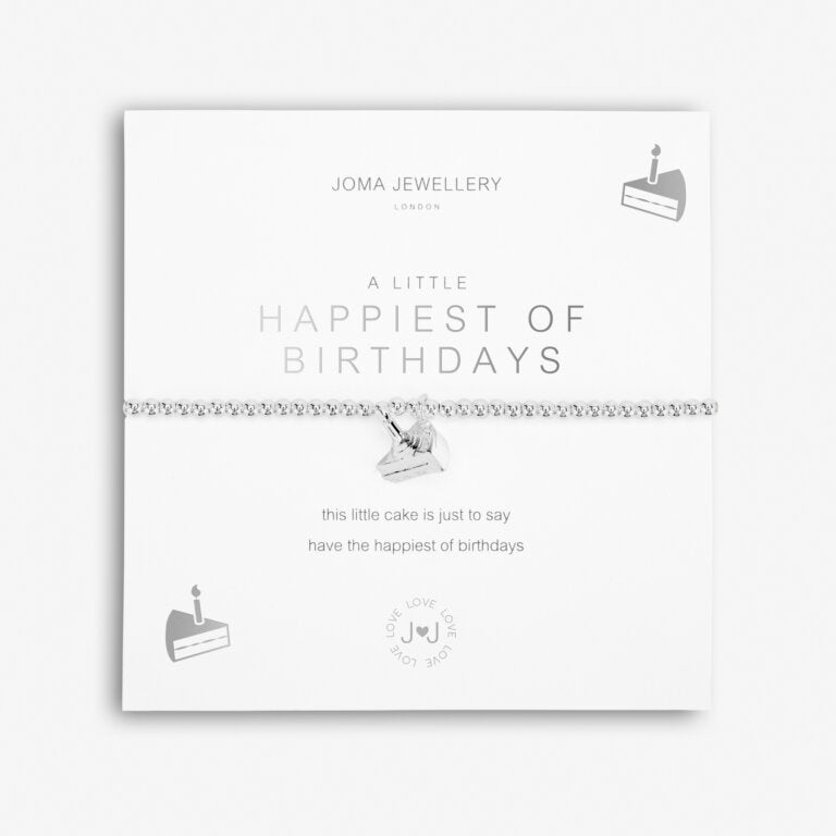 Joma Jewellery A Little Happiest Of Birthdays Bracelet
