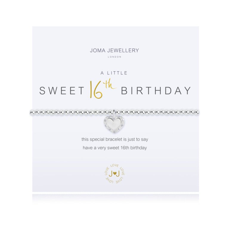 Joma Jewellery A Little Happy 16th Birthday Bracelet