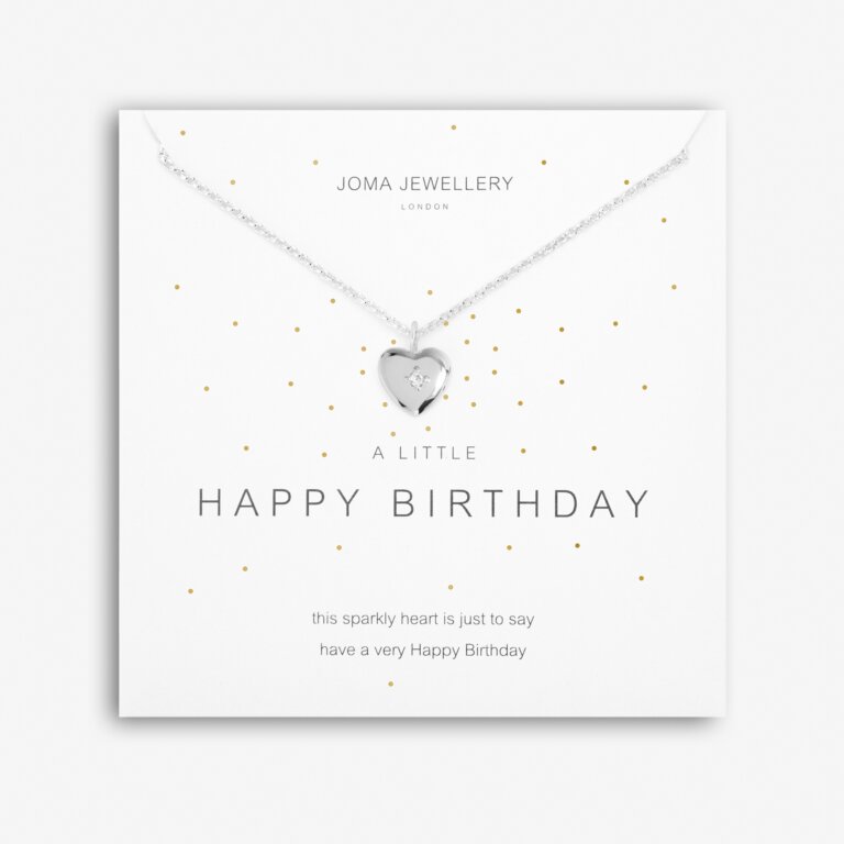 Joma Jewellery A Little Happy Birthday Necklace