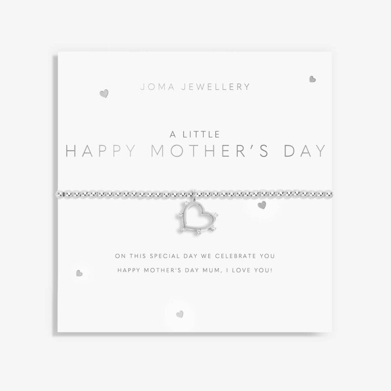Joma Jewellery A Little Happy Mothers Day Silver Bracelet