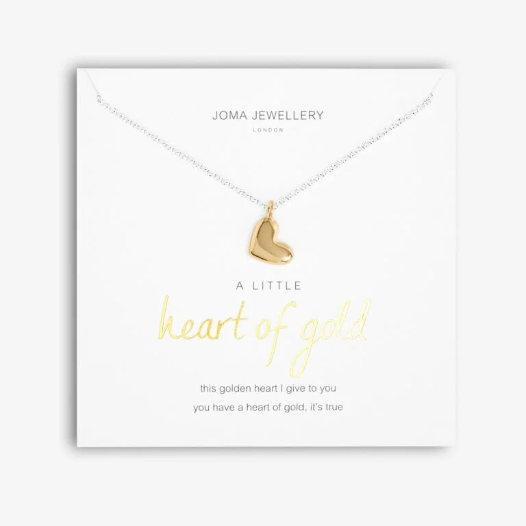Joma Jewellery A Little Heart of Gold Necklace