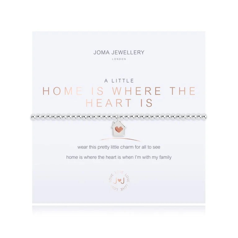 Joma Jewellery A Little Home Is Where The Heart Is Bracelet