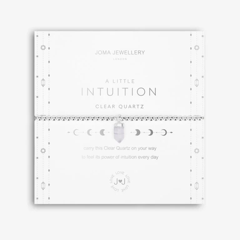 Joma Jewellery A Little Intuition Crystal Clear Quartz Bracelet