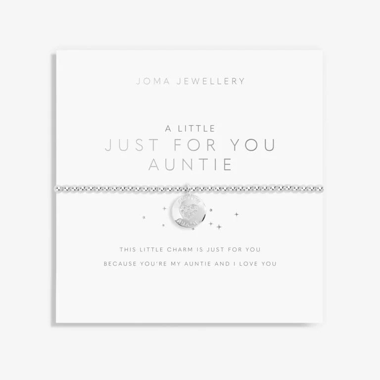 Joma Jewellery A Little Just For You Auntie Silver Bracelet