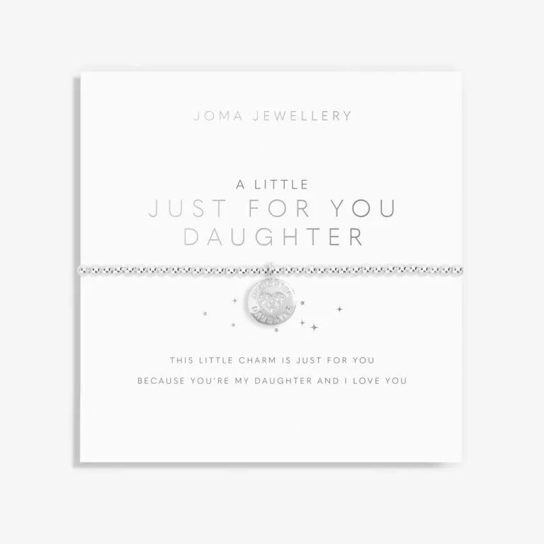 Joma Jewellery A Little Just For You Daughter Silver Bracelet