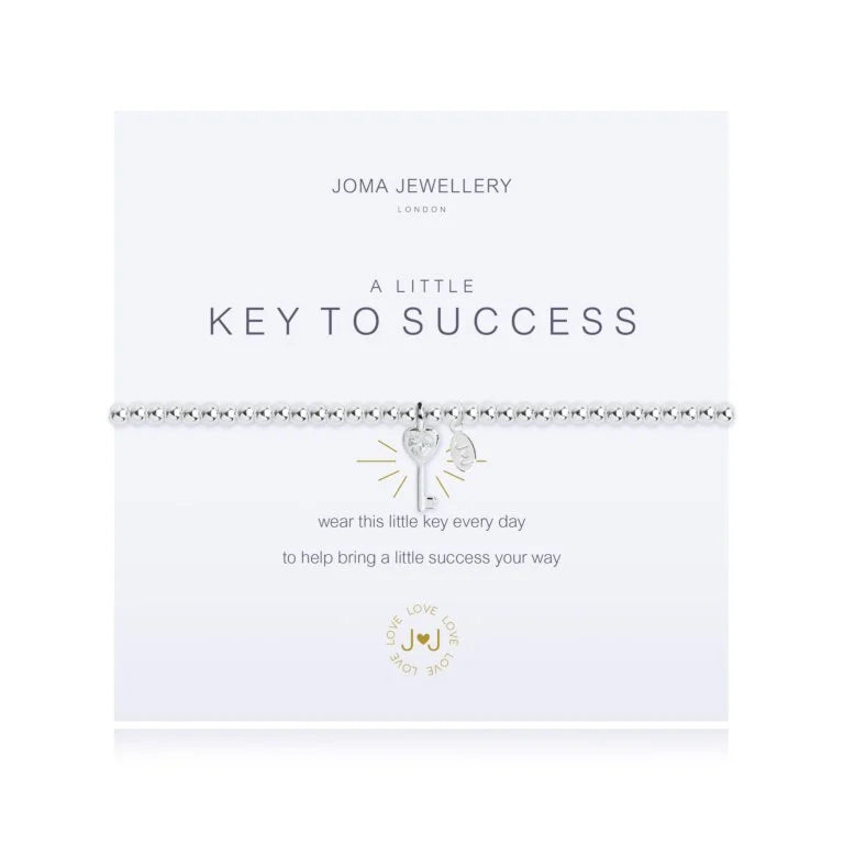 Joma Jewellery A Little Key To Success Bracelet