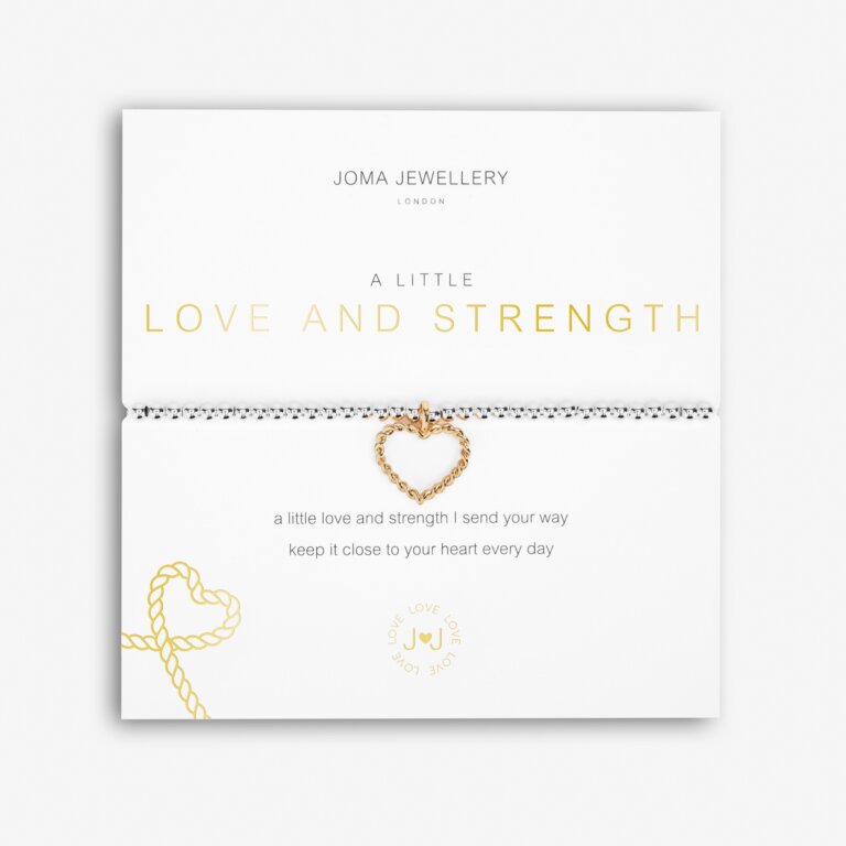 Joma Jewellery A Little Love And Strength Bracelet