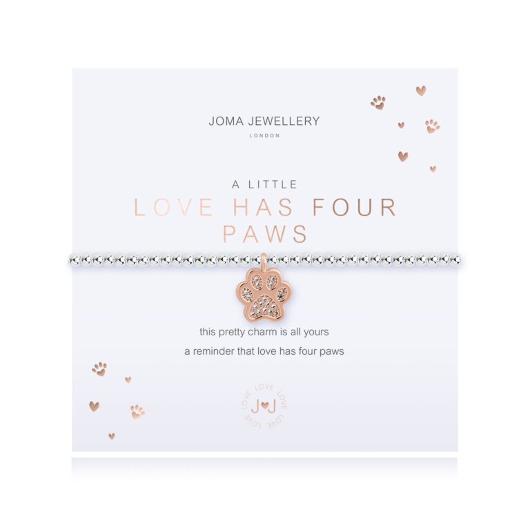 Joma Jewellery A Little Love Has Four Paws Bracelet