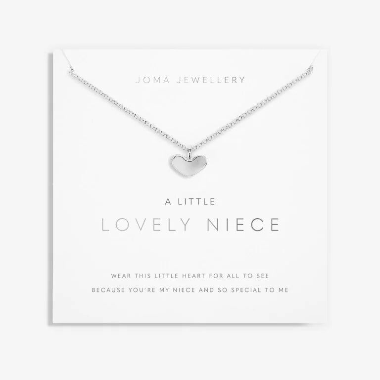 Joma Jewellery A Little Lovely Niece Silver Necklace