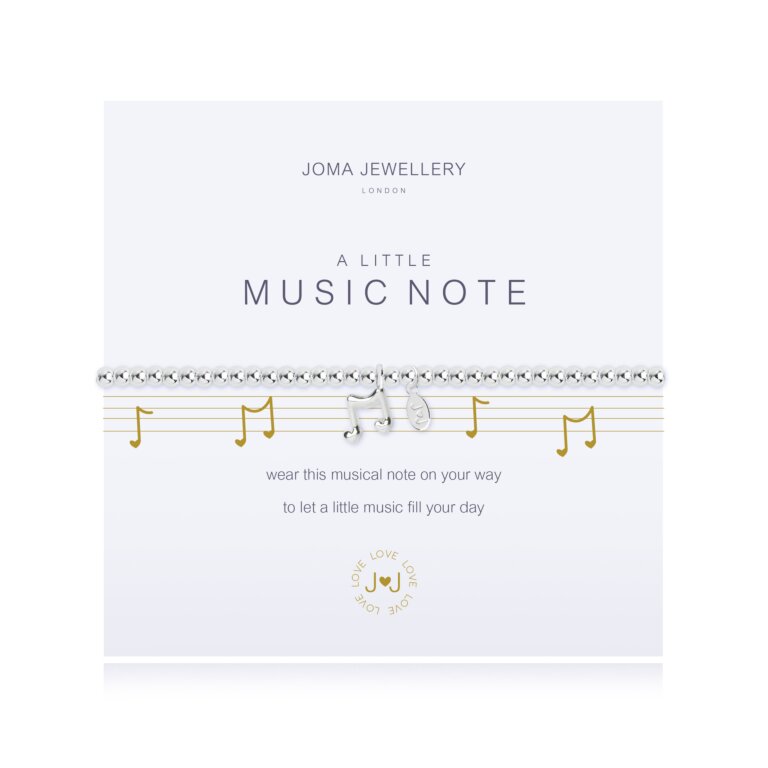 Joma Jewellery A Little Music Note Bracelet