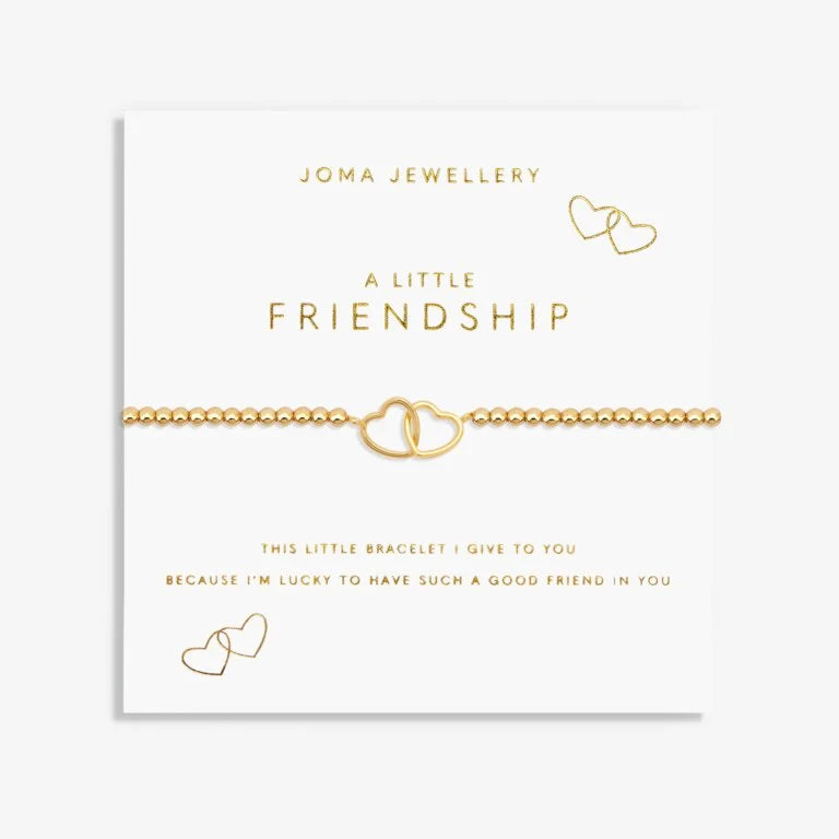 Joma Jewellery A Little Friendship Gold Plated Bracelet