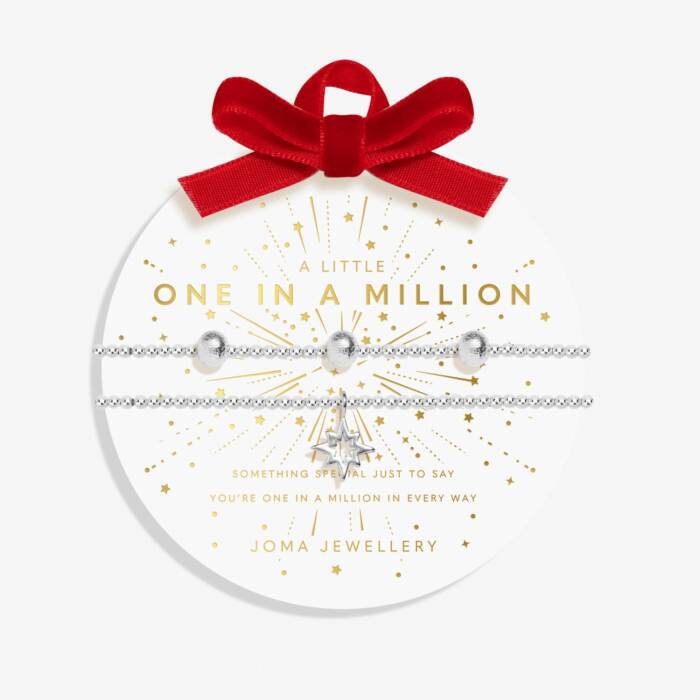 Joma Jewellery A Little Christmas One In A Million Set Of Two Bauble
