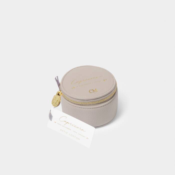 Katie Loxton Zodiac Jewellery Box Capricorn Pink Mist