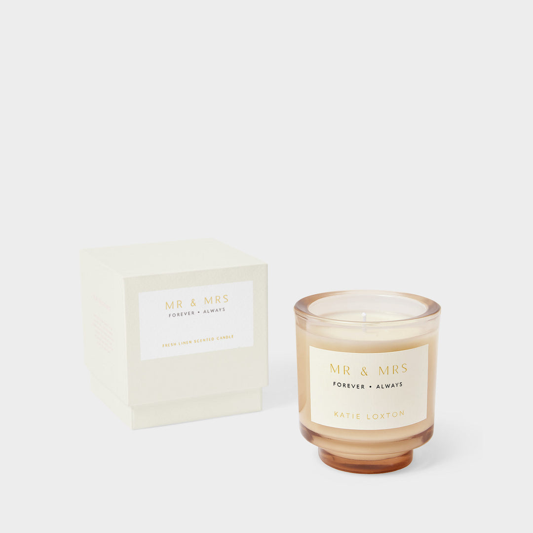 Katie Loxton Mr And Mrs Candle Mr & Mrs Fresh Linen And White Lily