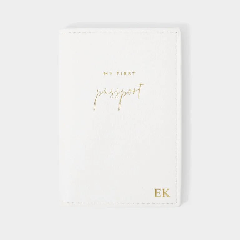 Katie Loxton My First Passport Holder White