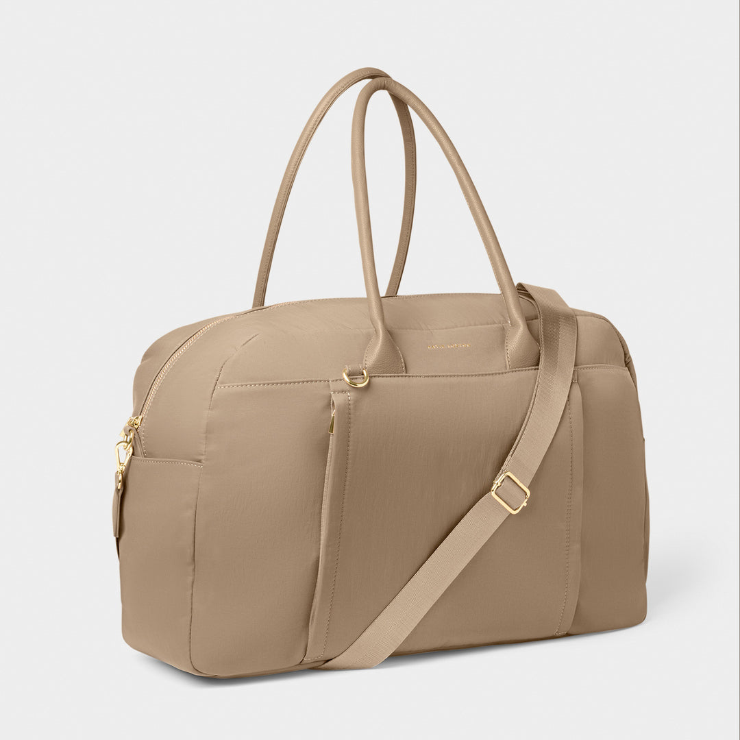 Katie Loxton Nylon-Luxe Everyday Holdall Taupe