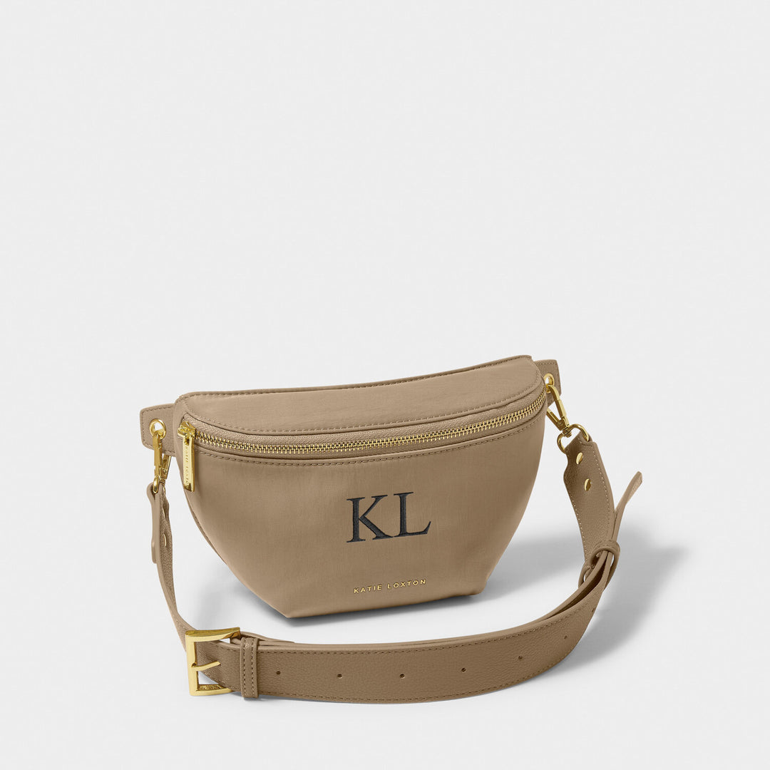 Katie Loxton Nylon-Luxe Belt Bag Taupe