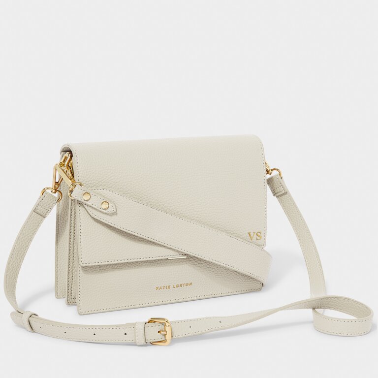 Katie Loxton Orla Divided Crossbody Ecru