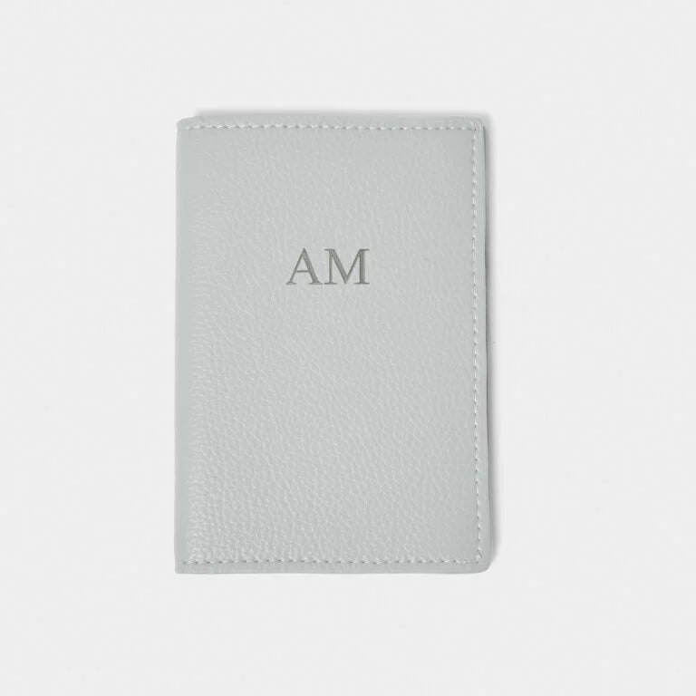 Katie Loxton Passport Cover Cool Grey