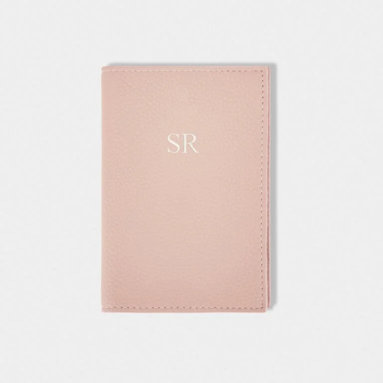 Katie Loxton Passport Cover Dusty Pink