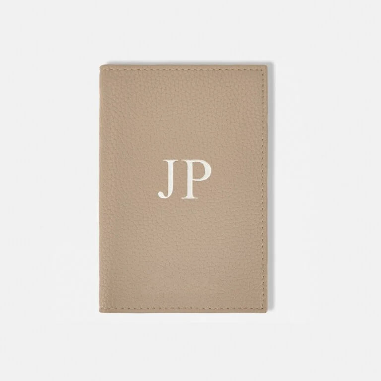 Katie Loxton Passport Cover Taupe
