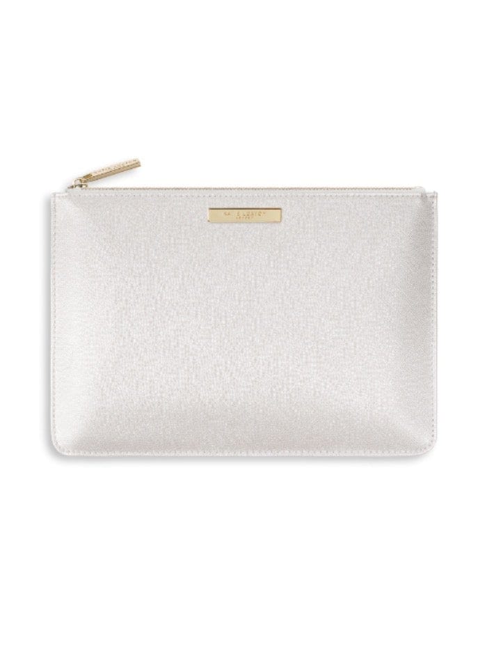 Katie Loxton Perfect Pouch Bridal Bride Pearlesent White