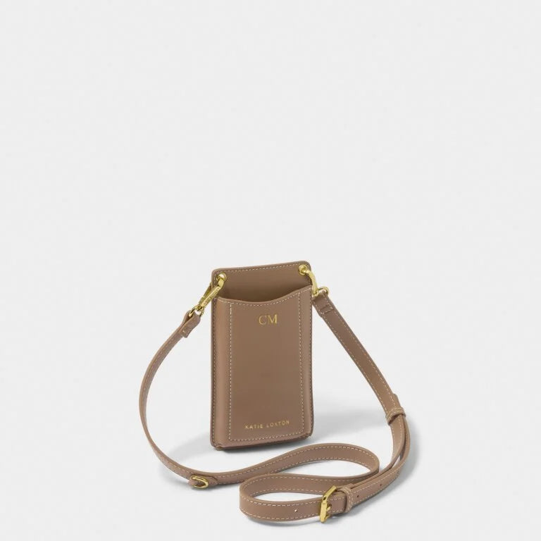 Katie Loxton Perri Cell Bag Mocha
