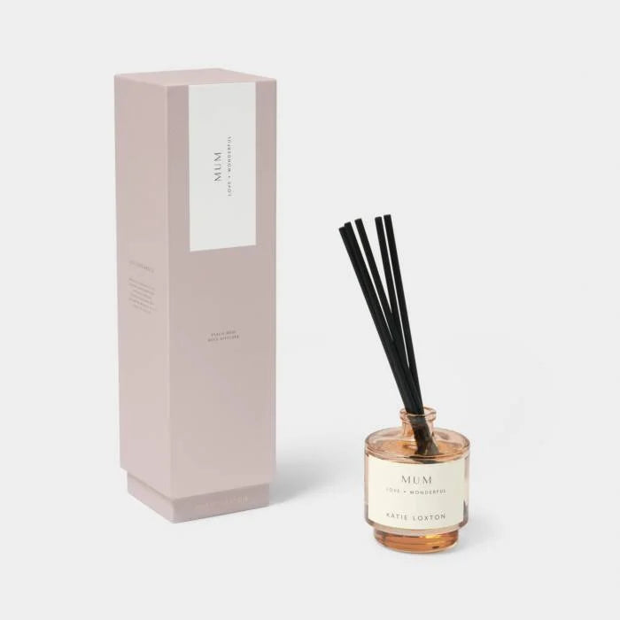 Katie Loxton Sentiment Reed Diffuser Mum Peach Rose And Sweet Mandarin